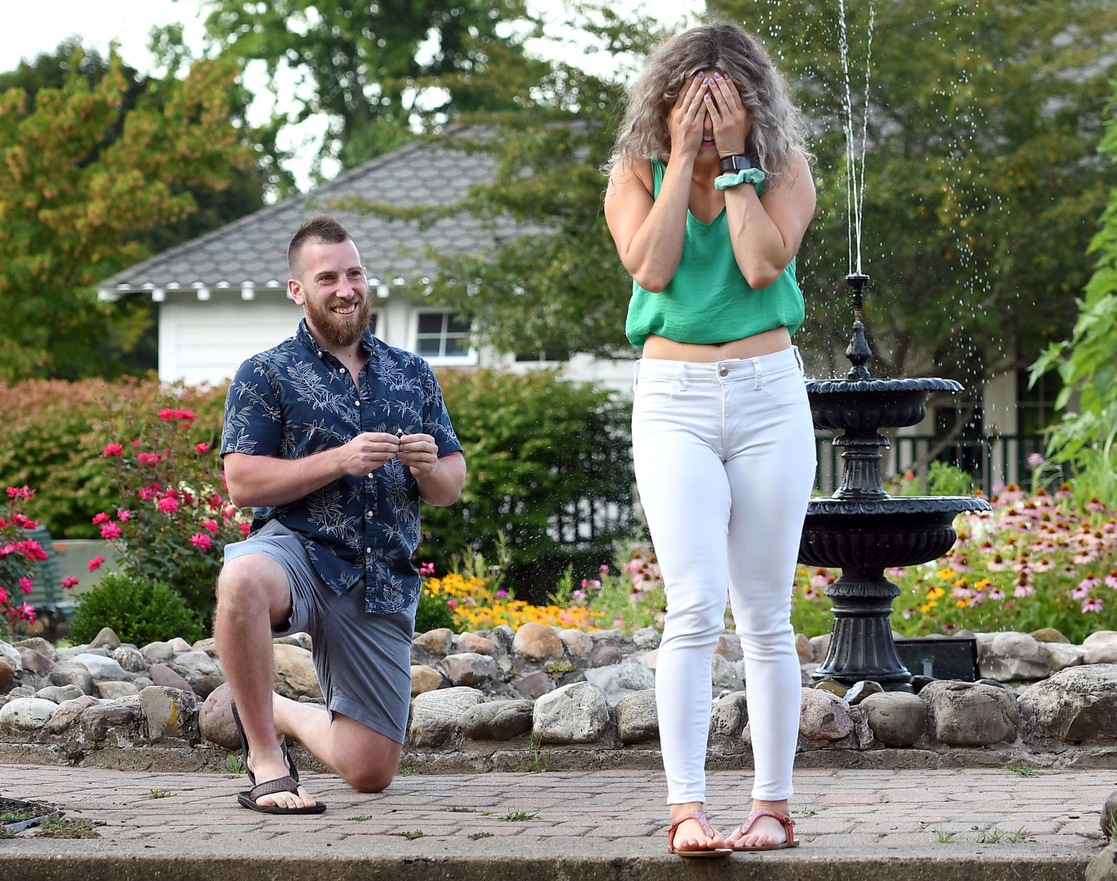 Proposal in the park